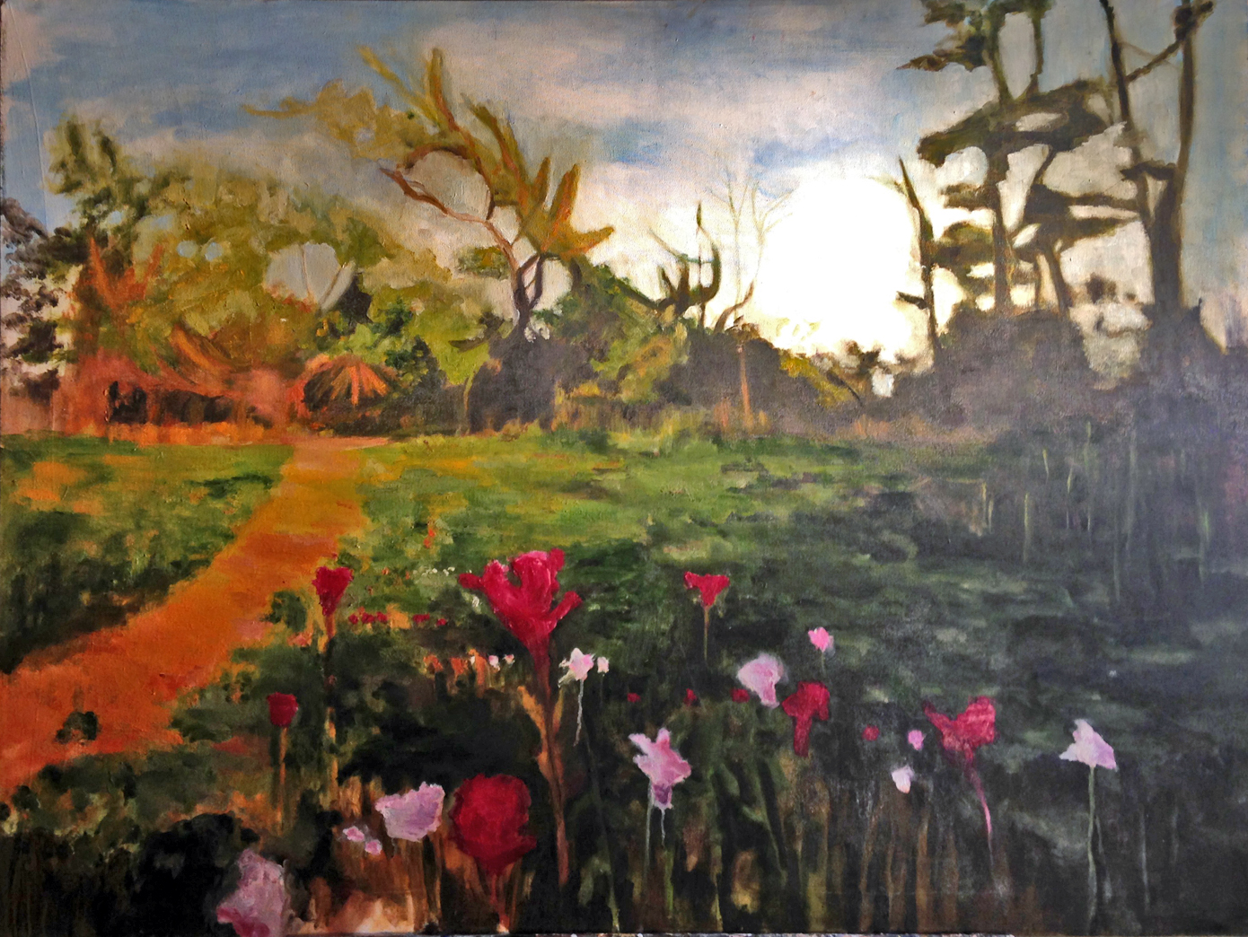 Weisberg Landscape- oil on canvas